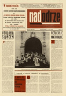 Nadodrze: dwutygodnik społeczno-kulturalny, nr 13 (1 - 14.VII 1973)