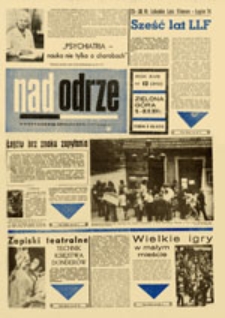 Nadodrze: dwutygodnik społeczno-kulturalny, nr 12 (16. - 30.VI.1974)