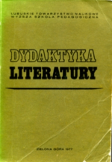 Dydaktyka Literatury, t. 2