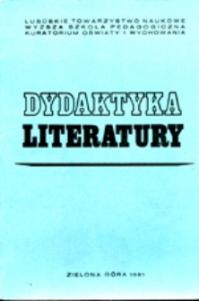 Dydaktyka Literatury, t. 4