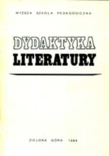 Dydaktyka Literatury, t. 10