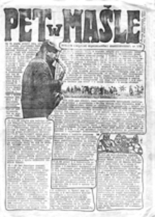 Pet w Maśle: biuletyn wewnętrzny międzymiast&oacute;wki anarchistycznej, nr 1