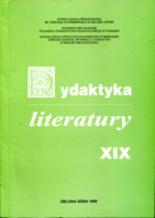 Dydaktyka Literatury, t. 19