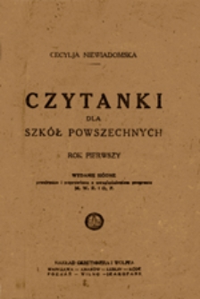 Czytanki dla szkół powszechnych: rok pierwszy