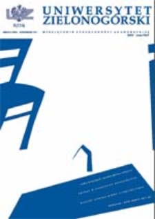 Uniwersytet Zielonogórski, 2003, nr 8 (październik)