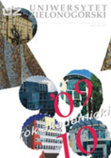 Uniwersytet Zielonogórski, 2009, nr 7 (październik)