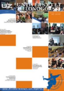 Uniwersytet Zielonog&oacute;rski, 2011, nr 3 (marzec)