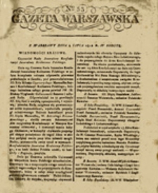 Dodatek trzeci do Gazety Warszawskiey do Nru 70 (1 września 1812 r.)