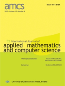 International Journal of Applied Mathematics and Computer Science (AMCS) 2011, volume 21, number 2