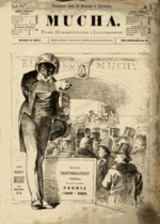 Mucha: Pismo Humorystyczne Ilustrowane, nr 37 (Warszawa, dnia (28 Sierpnia (9 Września) 1892 roku)