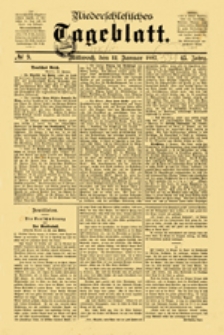 Niederschlesisches Tageblatt, no 262 (Donnerstag, den 10. November 1887): Amtliche Verordnungen des Grünberger Kreißes