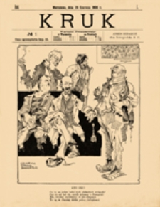 Kruk, No 1 (Warszawa, dnia 29 czerwca 1906 r.)