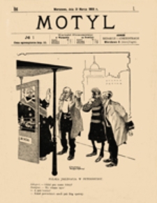Motyl, No 1 (Warszawa, dnia 31 Marca 1906 r.)
