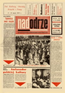 Nadodrze: dwutygodnik społeczno-kulturalny, nr 9 (1. V - 14. V 1976)