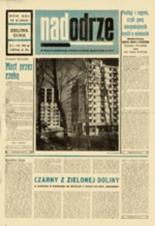 Nadodrze: dwutygodnik społeczno-kulturalny, nr 2 (22. I. - 4. II. 1978)