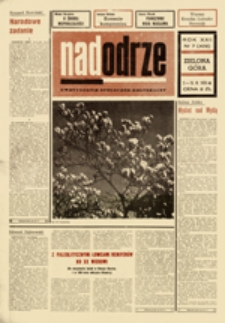 Nadodrze: dwutygodnik społeczno-kulturalny, nr 7 (2. IV. - 15. IV. 1978)