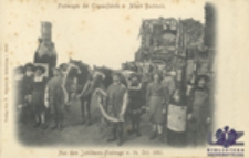 Aus dem Jubil&auml;ums - Festzuge v. 14. Oct. 1900: Festwagen der Cognacfabrik v. Albert Buchholz