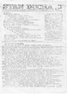 Stan Ducha: Młodzieżowy dodatek literacki "Manifestacji Gliwickiej", nr 3 (17 IX 1982 r.)
