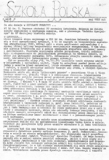 Szkoła Polska, nr 8 (maj 1983 rok)