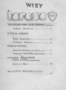 Tarcza: niezależne pismo szk&oacute;ł średnich, nr 1