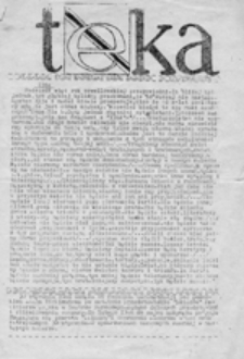 Teka: niezależne pismo młodzieży szkół średnich: miesięcznik, nr 3