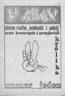 W brew: pismo Ruchu "Wolność i Pokój", nr 3