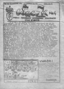 Wacek: pismo Federacji Młodzieży Walczącej VI L.O. w Gdyni, nr 4 (1989.04.25)