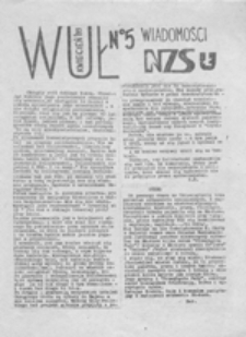 WUŁ: wiadomości NZS UŁ, nr 5 (kwiecień '89)