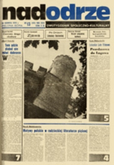 Nadodrze: dwutygodnik społeczno-kulturalny, nr 13 (24 czerwca 1979)
