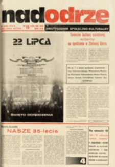 Nadodrze: dwutygodnik społeczno-kulturalny, nr 15 (22 lipca 1979)