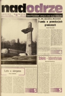 Nadodrze: dwutygodnik społeczno-kulturalny, nr 18 (2 września 1979)
