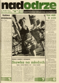 Nadodrze: dwutygodnik społeczno-kulturalny, nr 19 (16 września 1979)