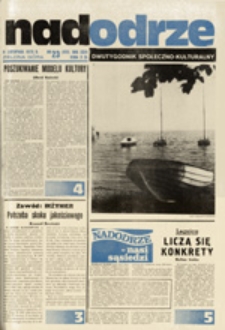 Nadodrze: dwutygodnik społeczno-kulturalny, nr 23 (11 listopada 1979)