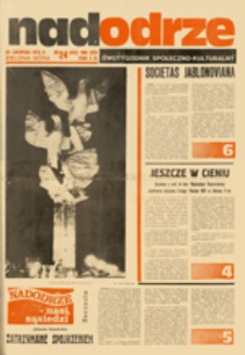 Nadodrze: dwutygodnik społeczno-kulturalny, nr 24 (25 listopada 1979)