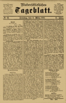 Niederschlesisches Tageblatt, no 59 (Sonntag, den 11. März 1883)