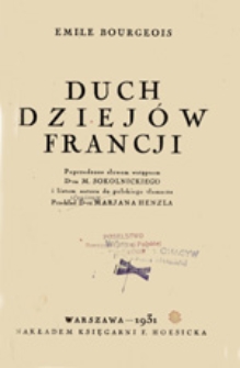 Duch dziej&oacute;w Francji