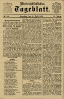 Niederschlesisches Tageblatt, no 162 (Sonntag, den 15. Juli 1883)