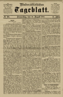 Niederschlesisches Tageblatt, no 211 (Dienstag, den 11. September 1883)