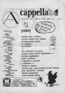 A Capella : nieregularnik Ruchu "Wolność i Pokój", Gdańsk nr 6