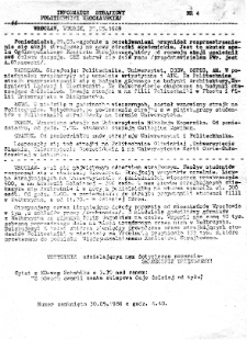 Informator strajkowy Politechniki Wrocławskiej, nr 4 (wtorek, 30.05.1989)
