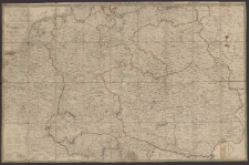 Neueste Post Karte von Ganz Deutschland, Ungarn, Preussen, Holland, Schweitz nebst dem grosten Theile von Frankreich, Pohlen und Italien - Carta di Posta di Tutta la Germania, Francia, Olanda, Prussia, Pologna, Ungheria, Italia e Svizerra