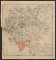 Uebersichts-Charte der verschiedenen Regierungsformen Teutschland fur das Jahr 1817