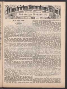 Illustrirtes Sonntags Blatt: Wöchentliche Beilage zum Grünberger Wochenblatt, No. 15. (1877)