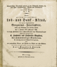 Alphabetisches Verzeichni&szlig; mehrerer in der Oberlausitz &uuml;blichen, ihr zum Theil eigenth&uuml;mlichen, W&ouml;rter und Redensarten ...