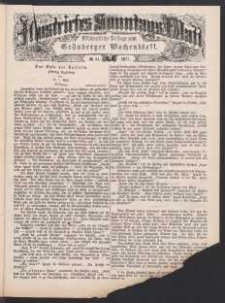 Illustrirtes Sonntags Blatt: Wöchentliche Beilage zum Grünberger Wochenblatt, No. 41. (1877)