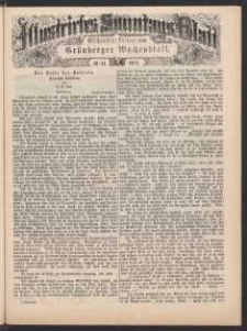 Illustrirtes Sonntags Blatt: Wöchentliche Beilage zum Grünberger Wochenblatt, No. 43. (1877)