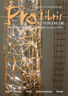 Pro Libris: Lubuskie Pismo Literacko-Kulturalne, nr 3 (2011)