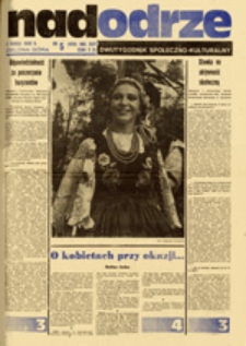 Nadodrze: dwutygodnik społeczno-kulturalny, nr 5 (2 marca 1980 R.)