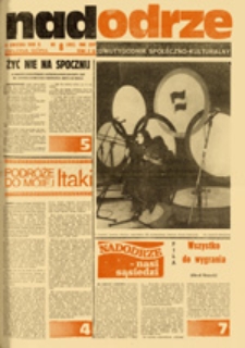 Nadodrze: dwutygodnik społeczno-kulturalny, nr 8 (13 kwietnia 1980 R.)