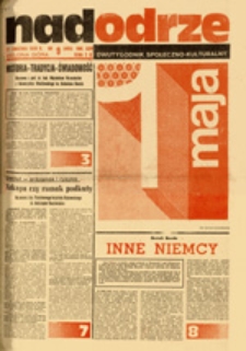 Nadodrze: dwutygodnik społeczno-kulturalny, nr 9 (27 kwietnia 1980 R.)